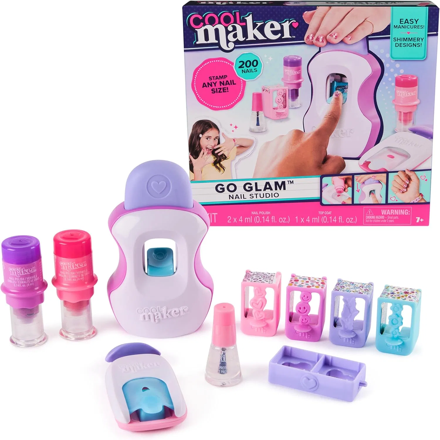 Набор для дизайна ногтей Go Glam Nail Studio от Cool MAKER Cool Maker