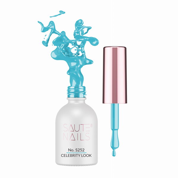 

Гибридный лак для ногтей s252 celebrity look, 8 мл Saute Nails, цвет s252 celebrity look