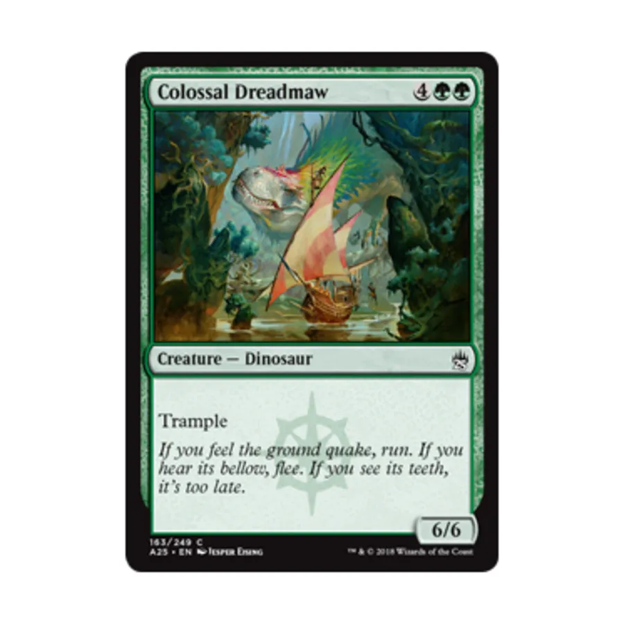 

CCG Колоссальная Жуткая пасть (C) (Фольга), MTG - Masters 25