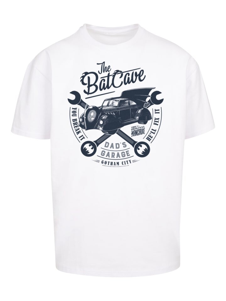 

Футболка F4NT4STIC DC Comics Batman Dads Garage, белый