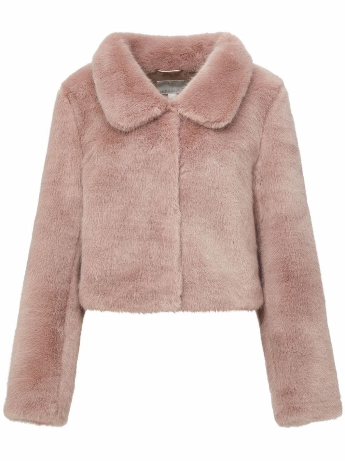 

Unreal Fur укороченная шуба Tirage из искусственного меха, розовый