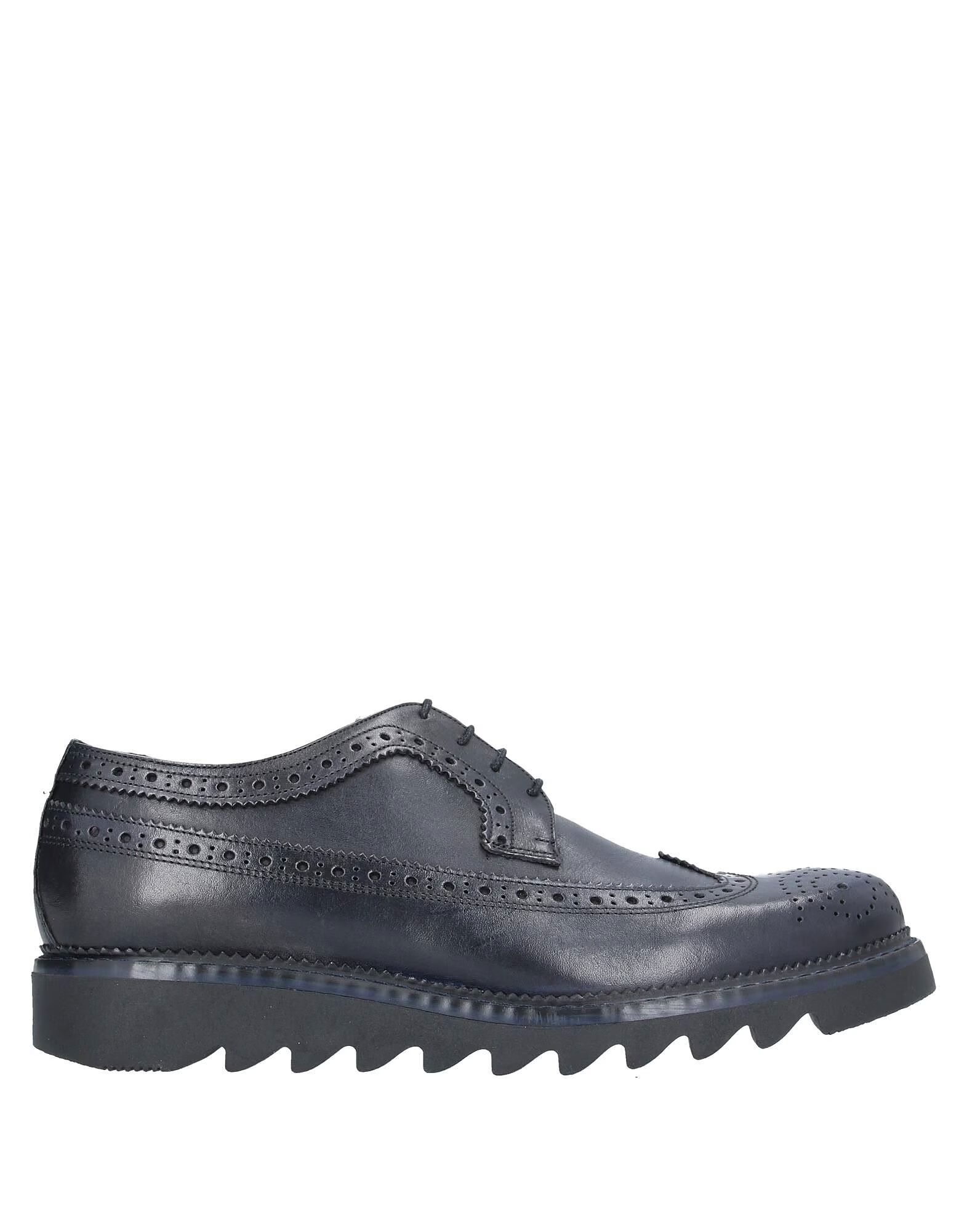 

Туфли на шнуровке De Michele, полуночно-синий