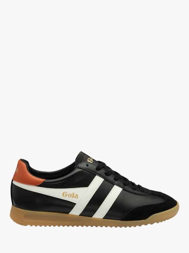 

Классические кожаные кроссовки torpedo Gola, цвет Black/White/Moody Orange