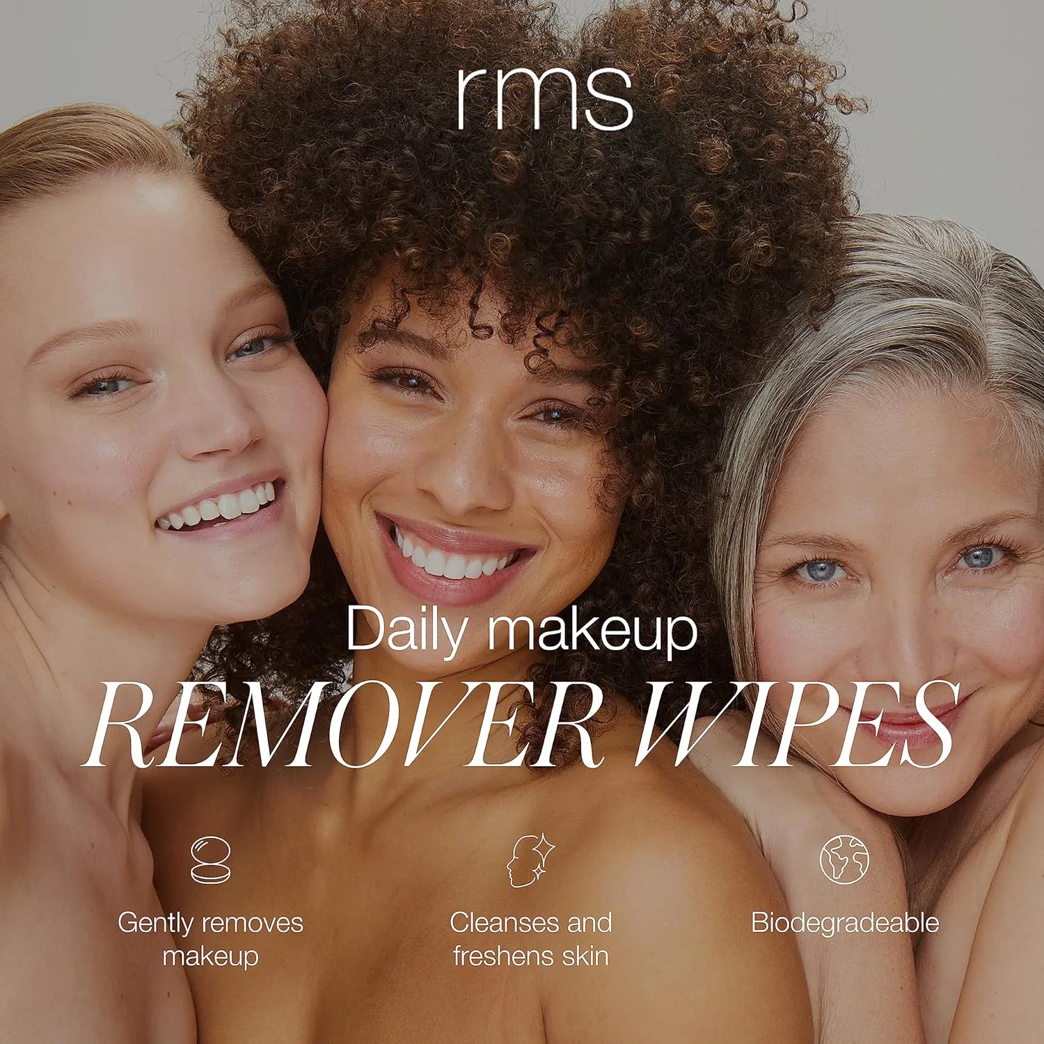 Влажные салфетки для снятия макияжа RMS Beauty - органическое средство для снятия макияжа с кокосовым маслом и очищающий бальзам. — фото 3