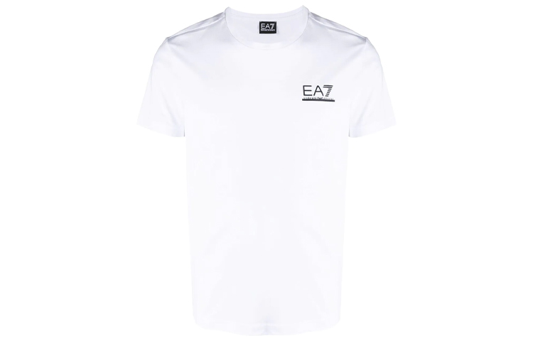 

Футболка мужская белая EA7 EMPORIO ARMANI