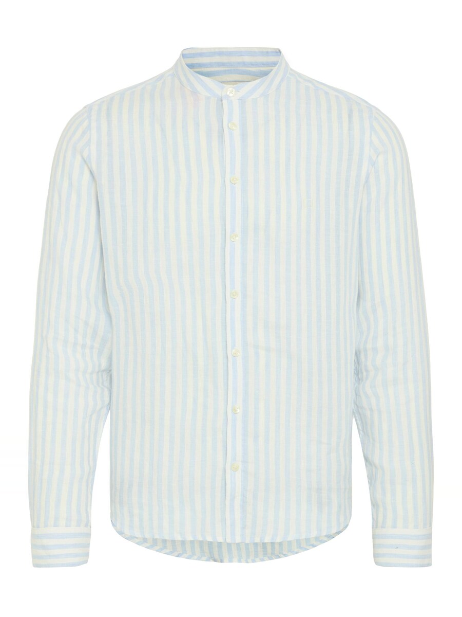 

Рубашка на пуговицах классического кроя Casual Friday CFANTON LS CC linen striped shirt, синий