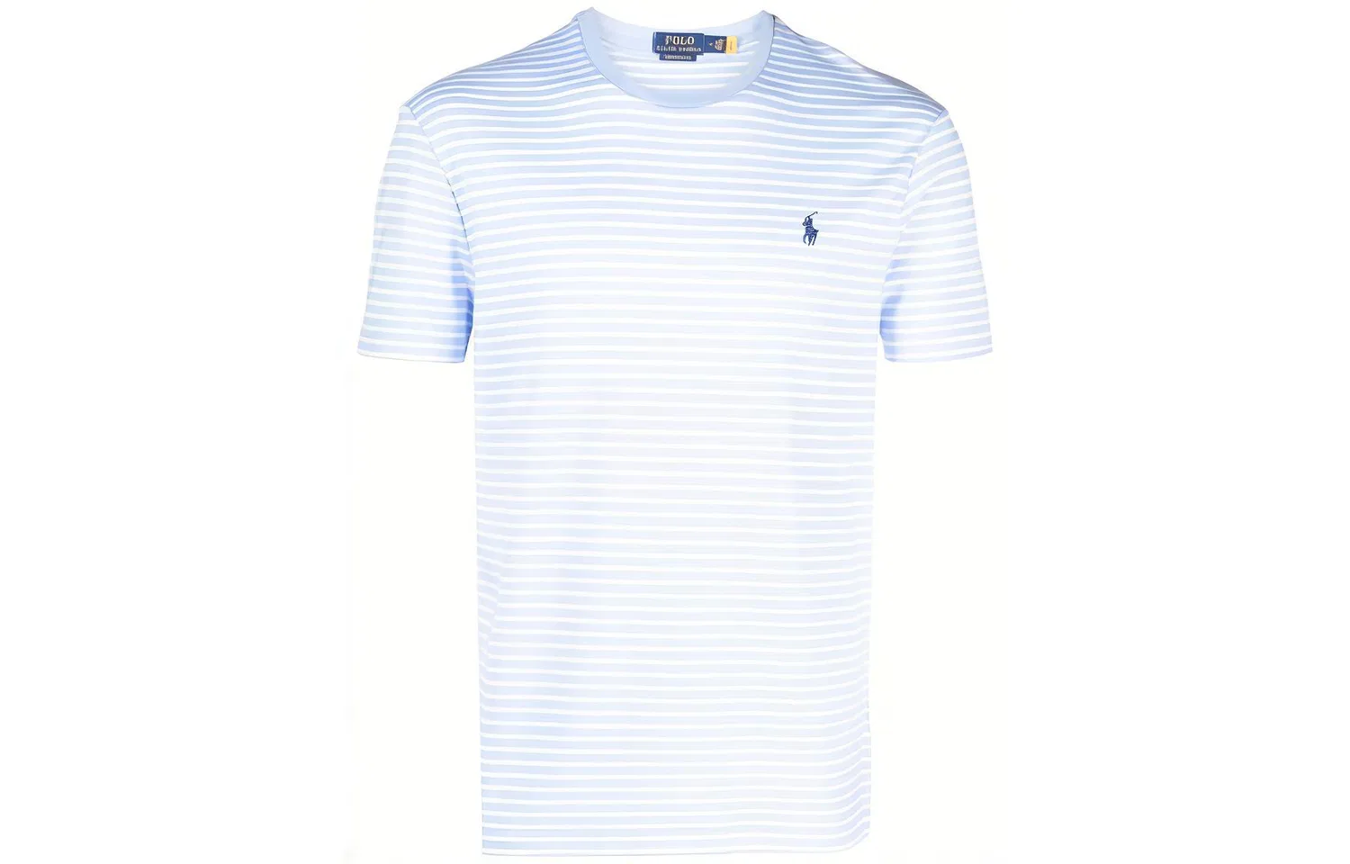 Футболка с вышивкой пони Polo Ralph Lauren синяя