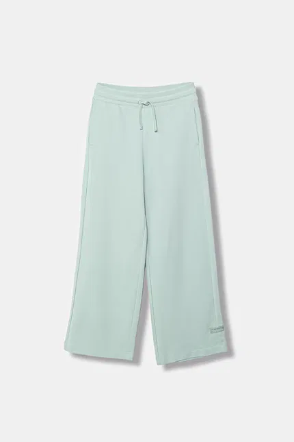 Широкие спортивные штаны детские United Colors of Benetton, бирюзовый