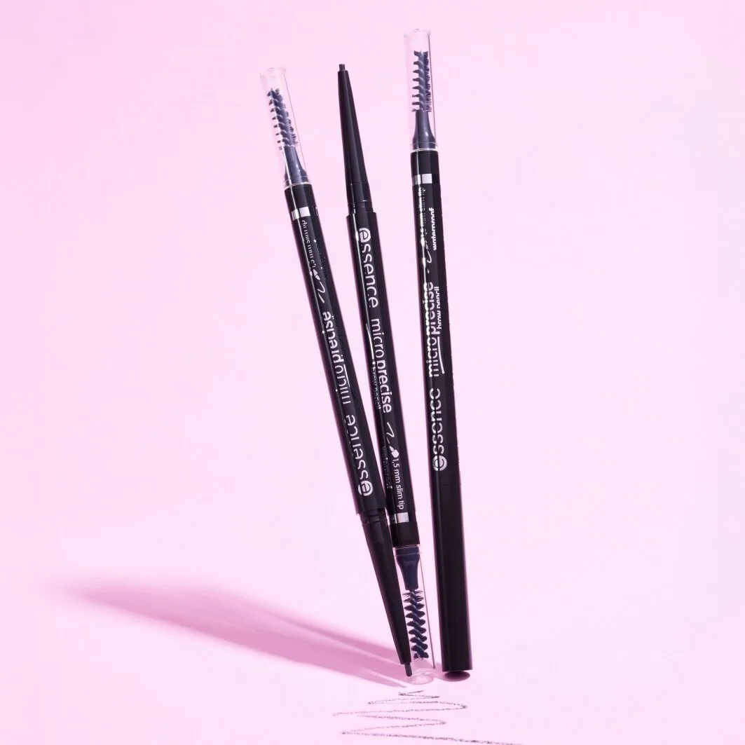 Микроточный карандаш для бровей Essence, 08 - black brown, 0,1 гр — фото 4