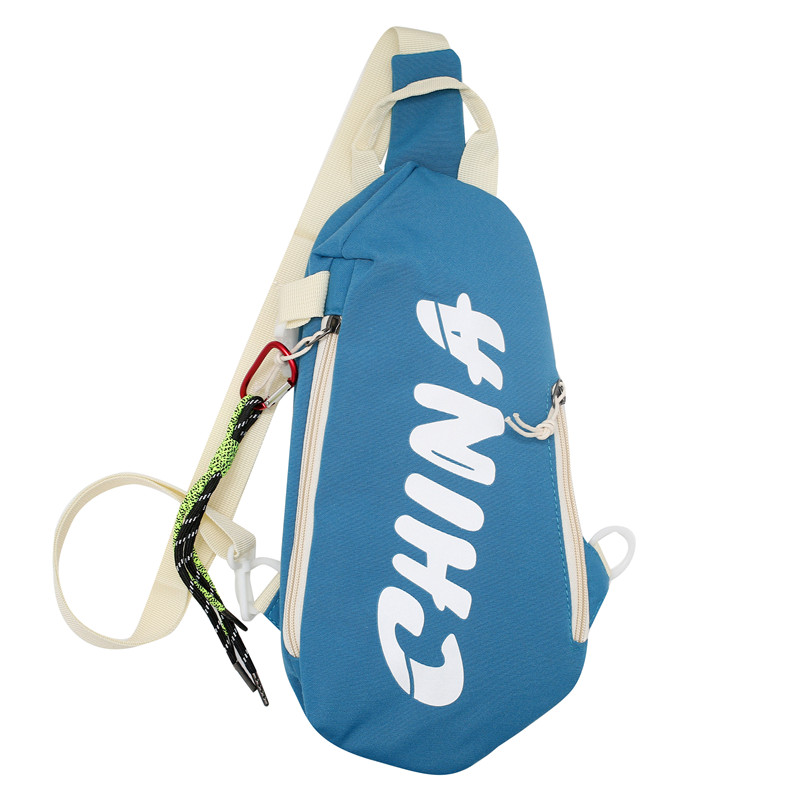 

LEXI Нейлоновая слинг-сумка унисекс разноцветная, Blue Green