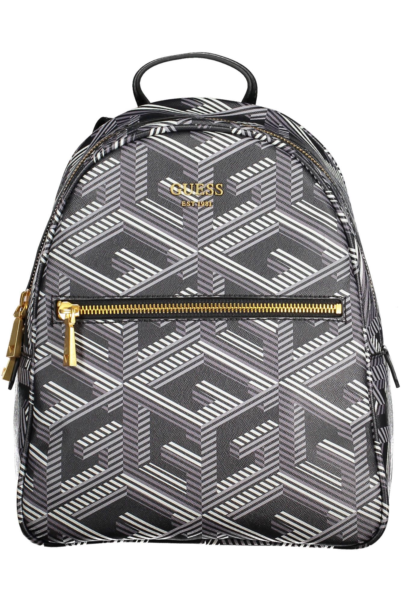 

Черный полиуретановый женский рюкзак Guess Shoes