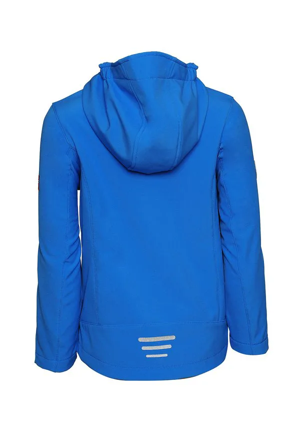 Куртка из софтшелла oslofjord Trollkids, Medium Blue Green — фото 2