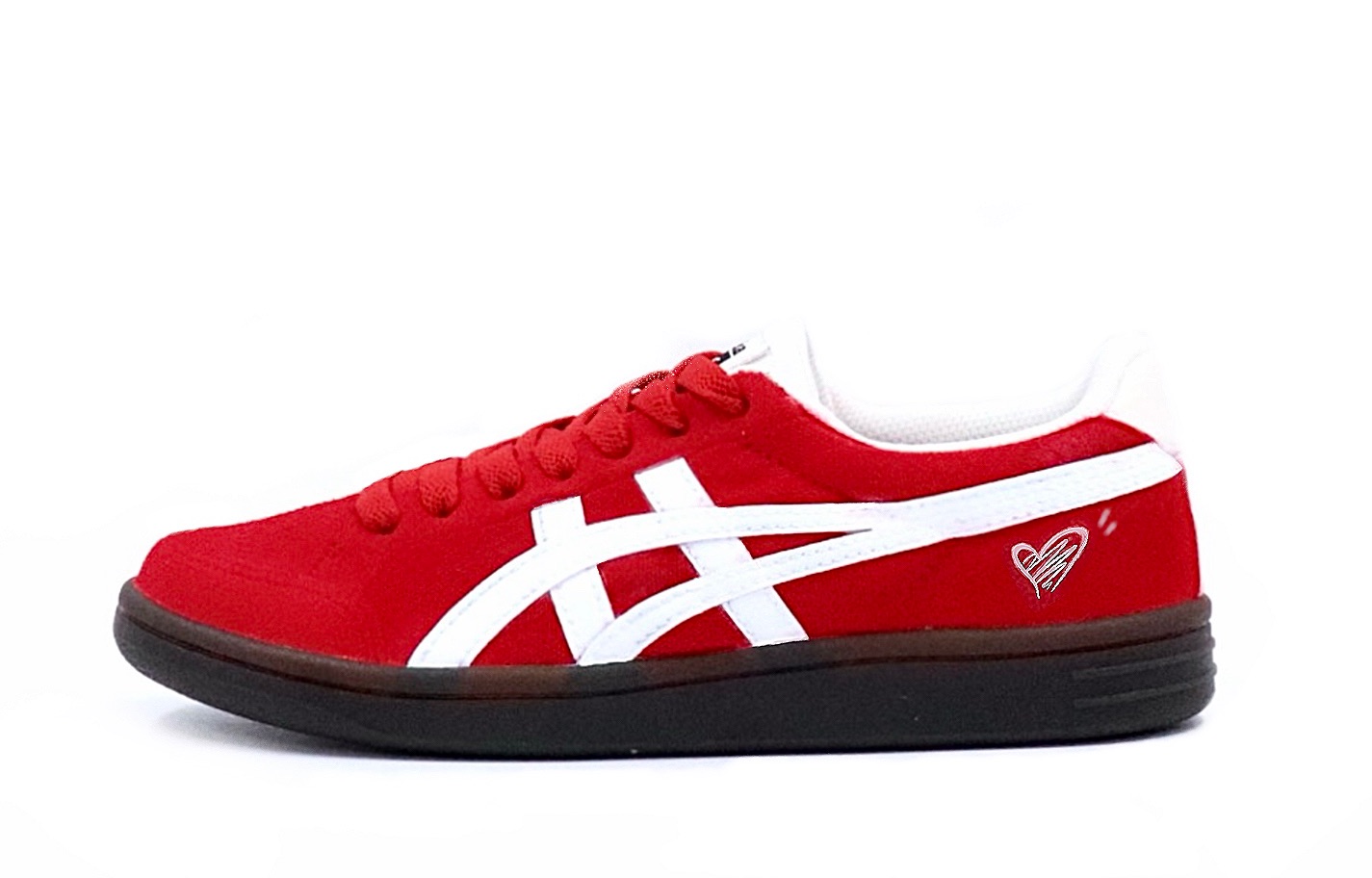 

Onitsuka Tiger Advanti противоскользящие, сбалансированные, легкие низкие скейтерские кроссовки унисекс цвет сакура красно-белый красный, цвет Red
