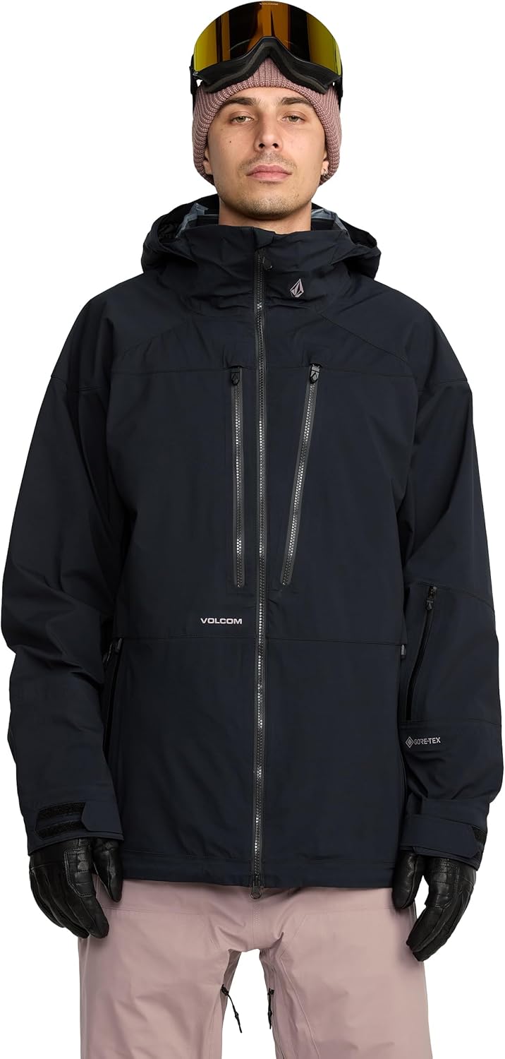 

Куртка для сноуборда Volcom Guch Stretch Gore-tex 3l - 30k Waterproof, Recco, Zip Tech, Black, Черный, Куртка для сноуборда Volcom Guch Stretch Gore-tex 3l - 30k Waterproof, Recco, Zip Tech, Black
