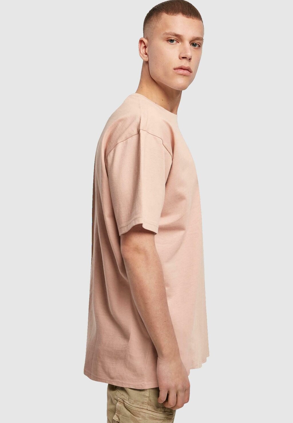 

Футболка с принтом HAPPINES HEAVY TEE Merchcode, абрикос