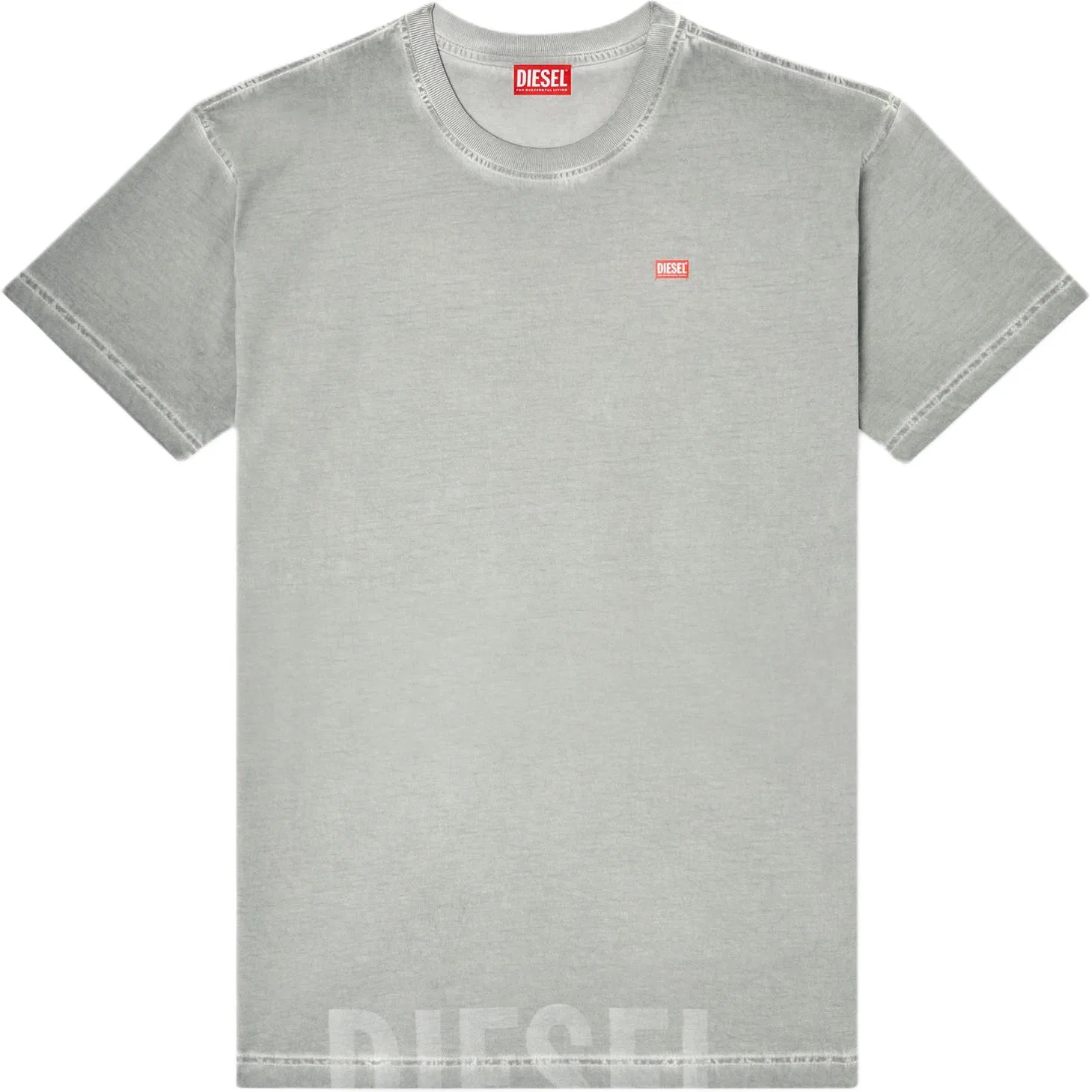 Футболка T-Norm T7 с принтом логотипа DIESEL, Gray