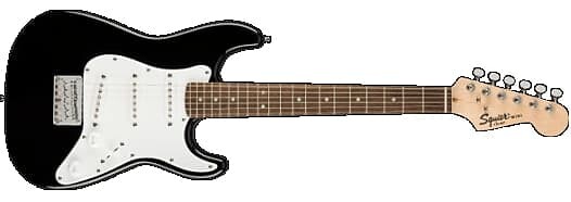 

Электрогитара Fender Mini Stratocaster, Laurel Fingerboard, Black Electric Guitar 0370121506