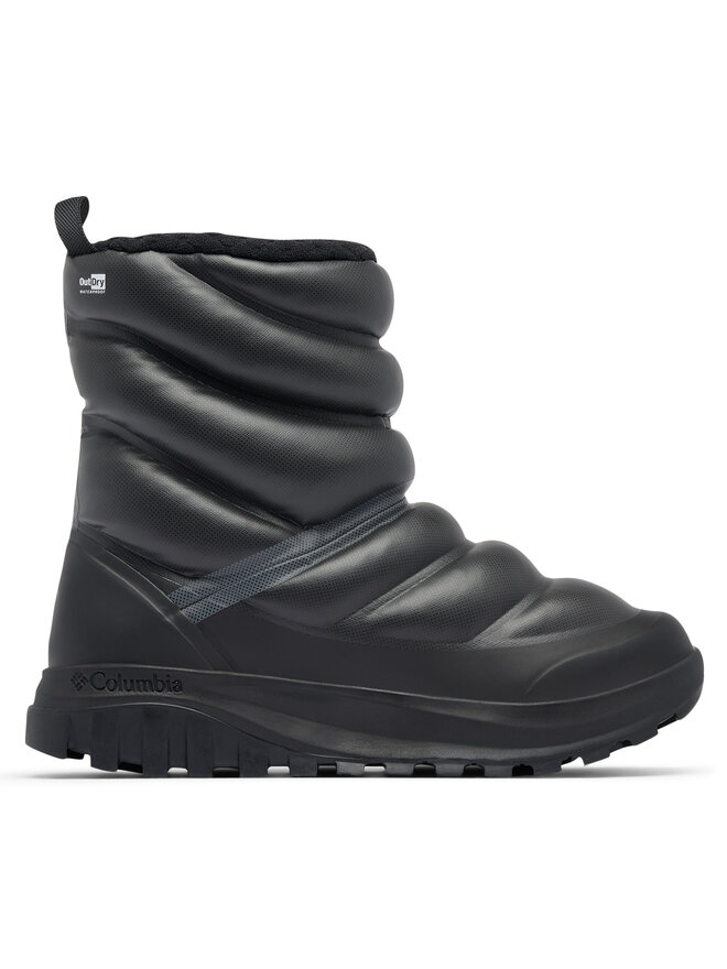 Женские зимние полусапоги Columbia Snowtrot Peak на молнии, черный