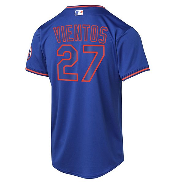 Футболка Youth Mark Vientos Royal New York Mets Alternate 2 Limited Nike — фото 4