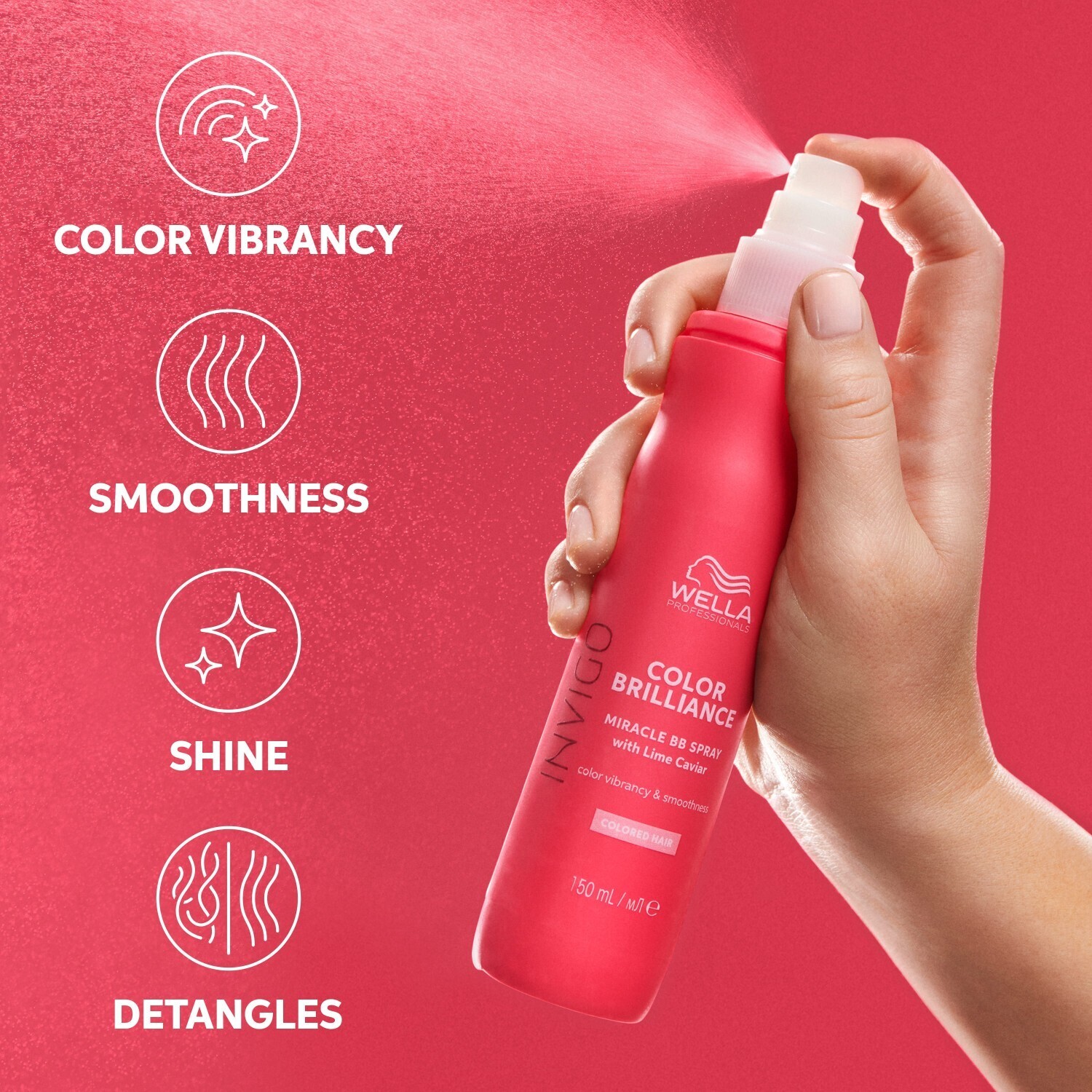 Лак для волос invigo color brilliance miracle bb Wella Professionals, объем 150 мл — фото 3