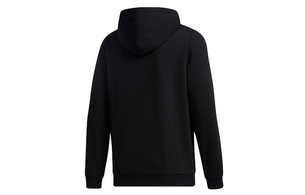 Толстовка neo alphabet printing casual sports zipper black Adidas, черный — фото 2