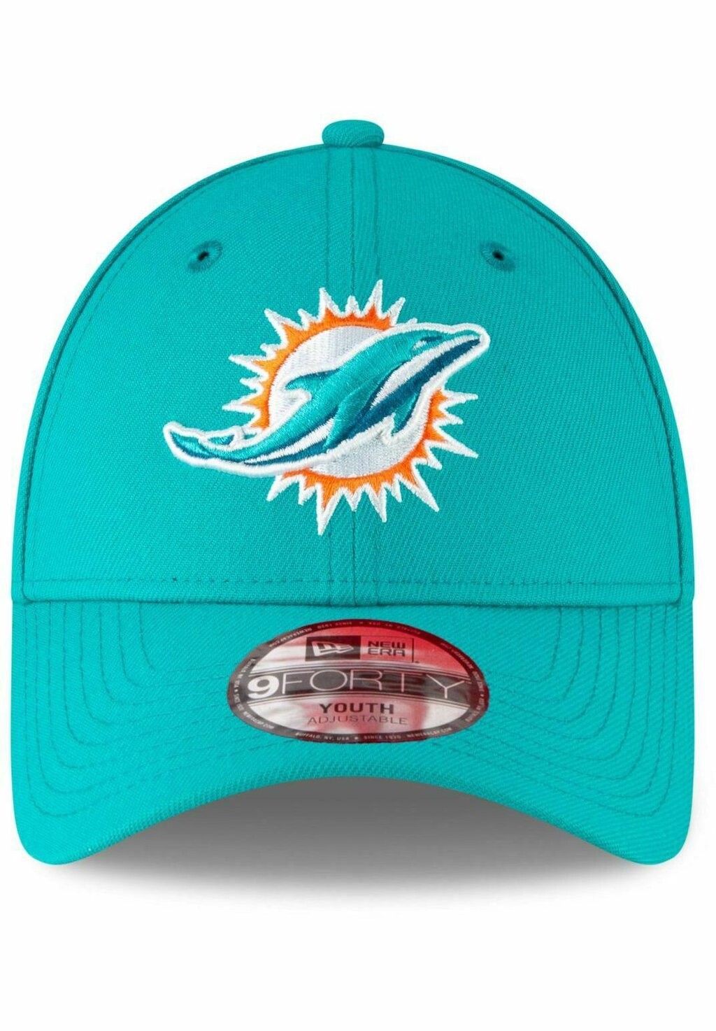 

Бейсболка 9FORTY YOUTH LEAGUE MIAMI DOLPHINS New Era, цвет aqua