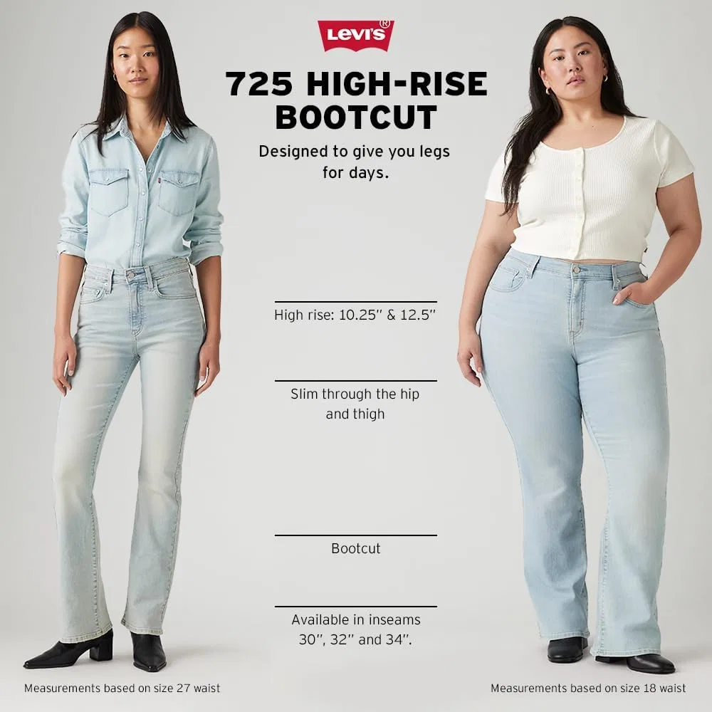 Джинсы с высокой посадкой Levi's, Timeless Tint (Stretch) — фото 4