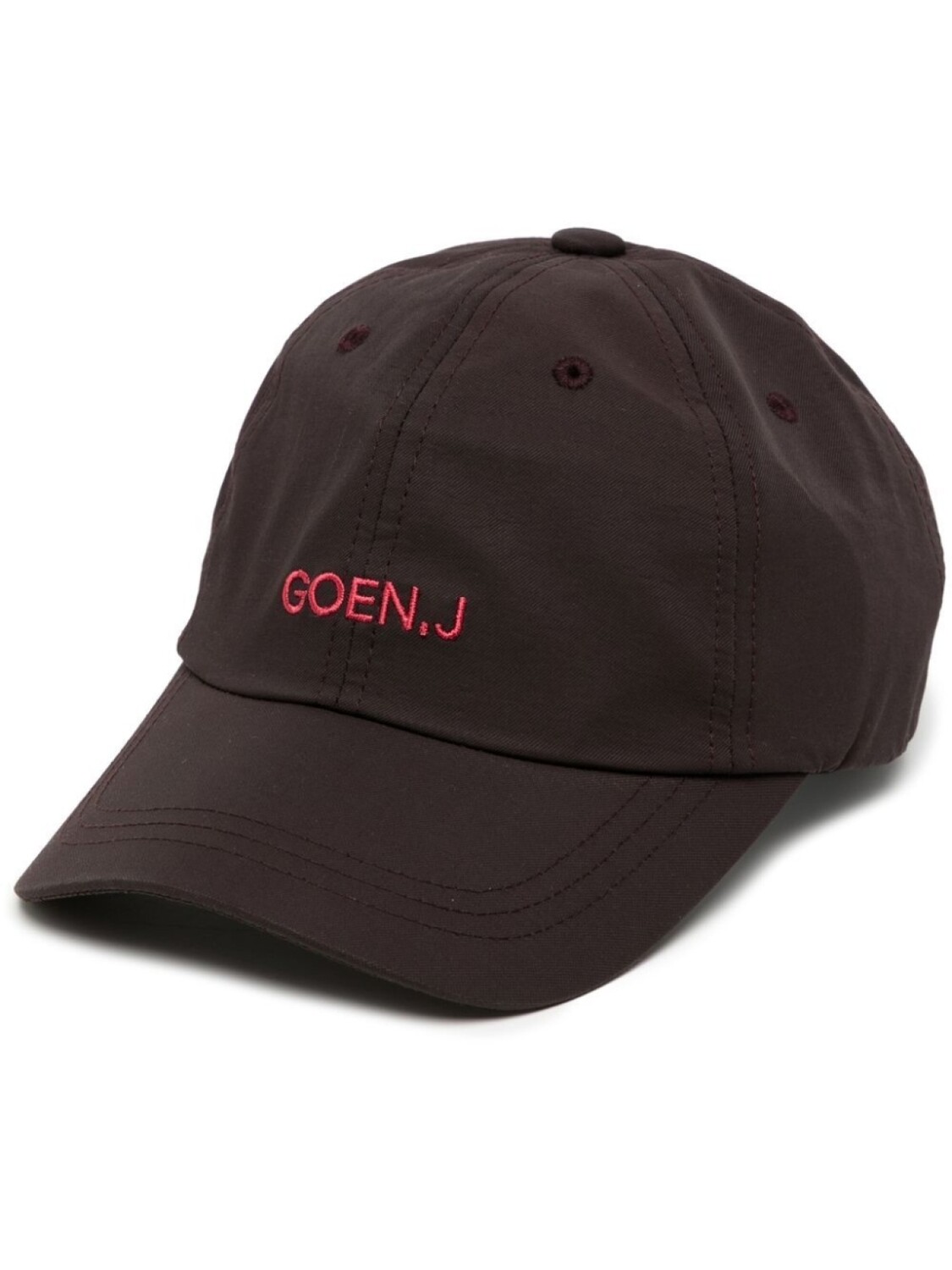 

Бейсболка с вышитым логотипом Goen.J, черный
