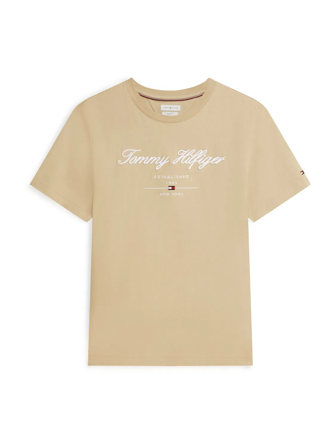 Рубашка Tommy Hilfiger цвета шампанского