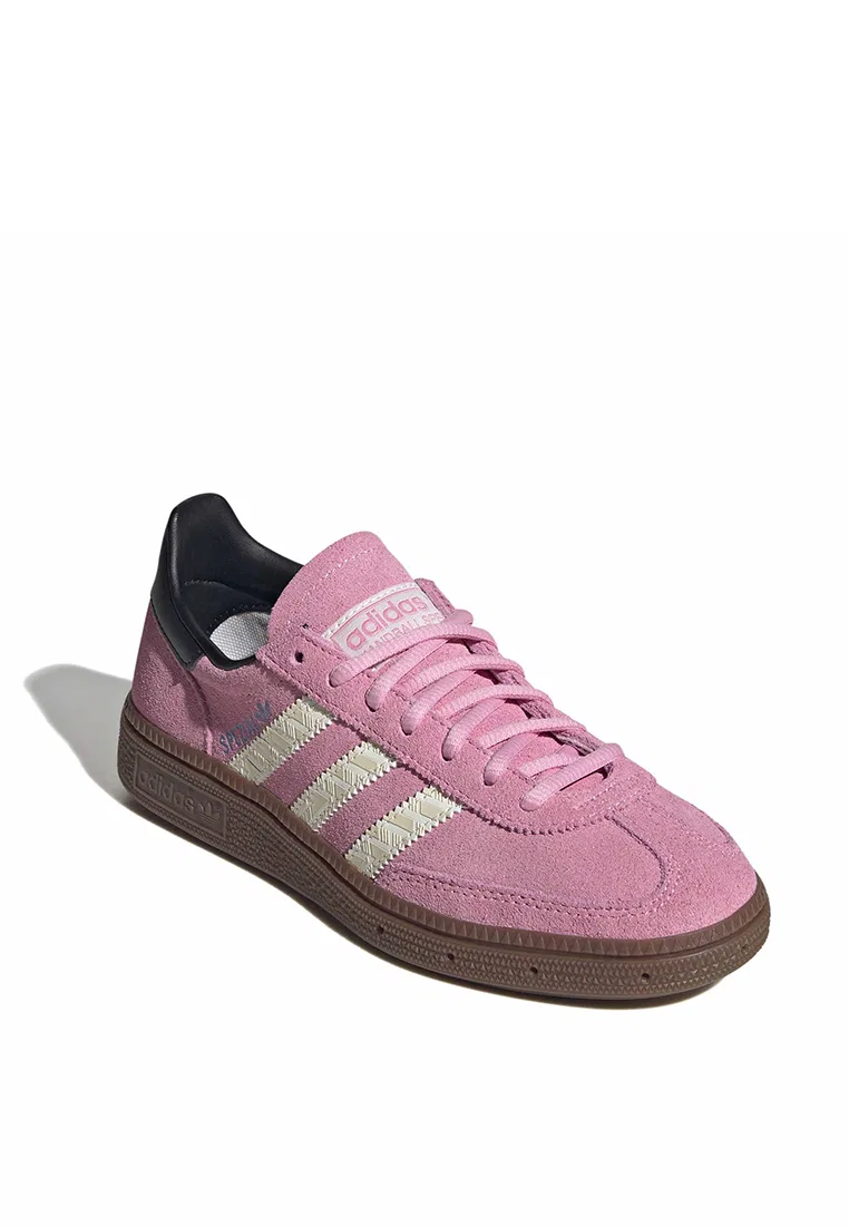 Кроссовки детские, Handball Spezial, Adidas, черный/светло-розовый — фото 2