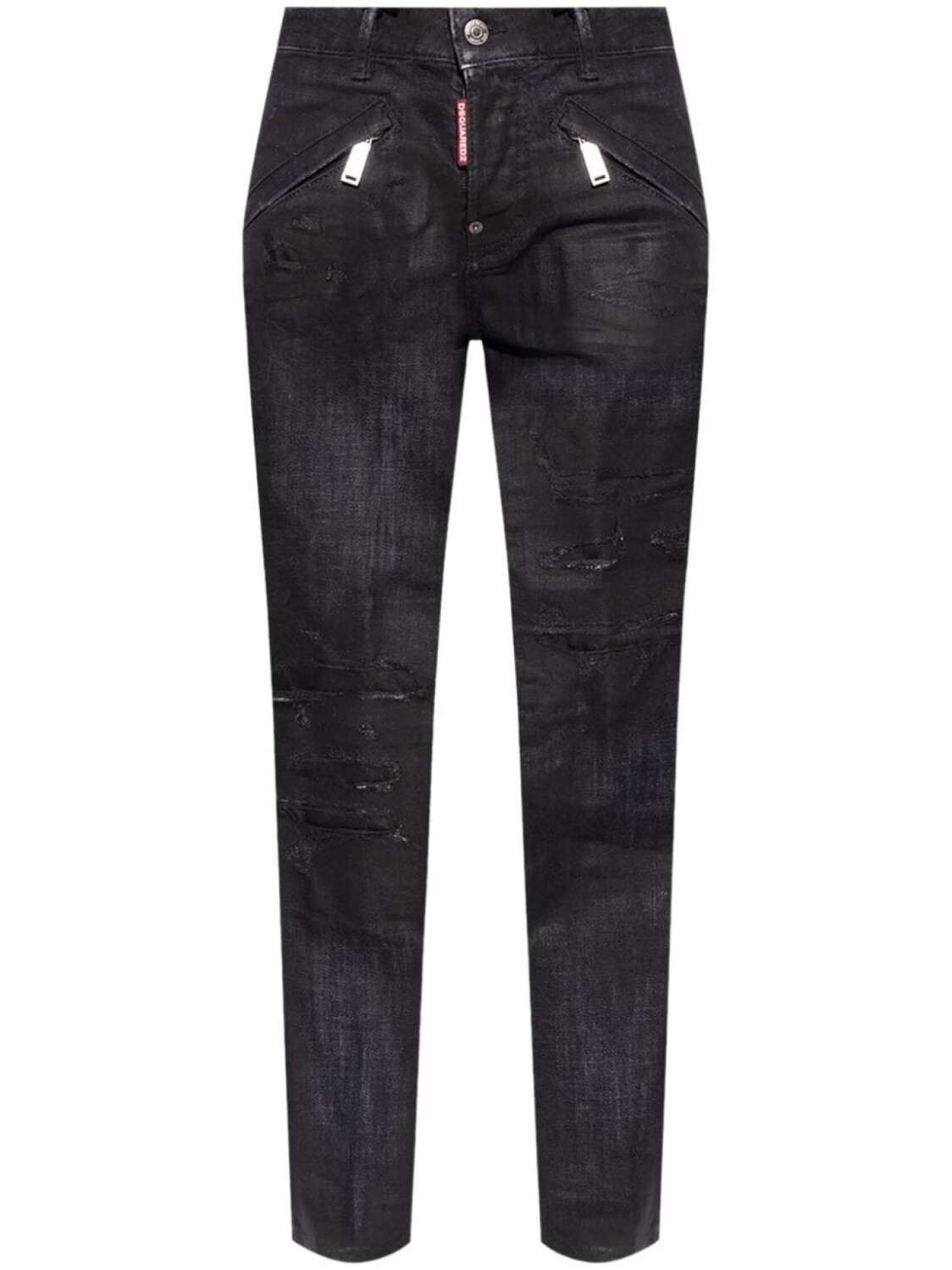 

Dsquared2 джинсы DSQUARED2 с эффектом потертости, черный