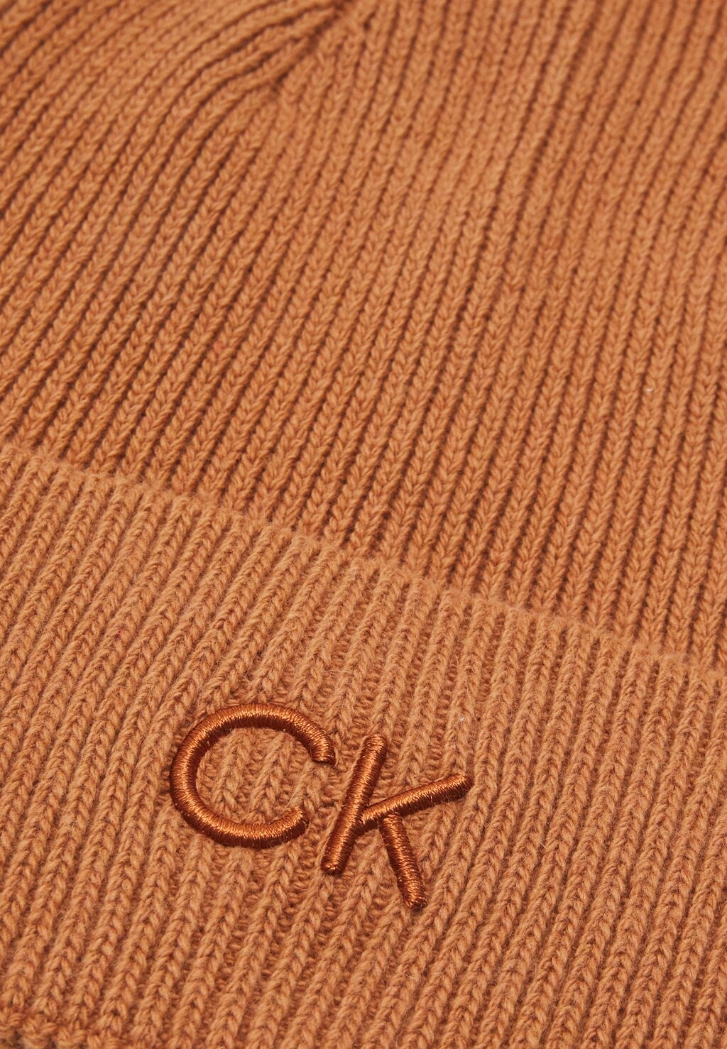 

Шапка EMBROIDERY BEANIE Calvin Klein, коричневый
