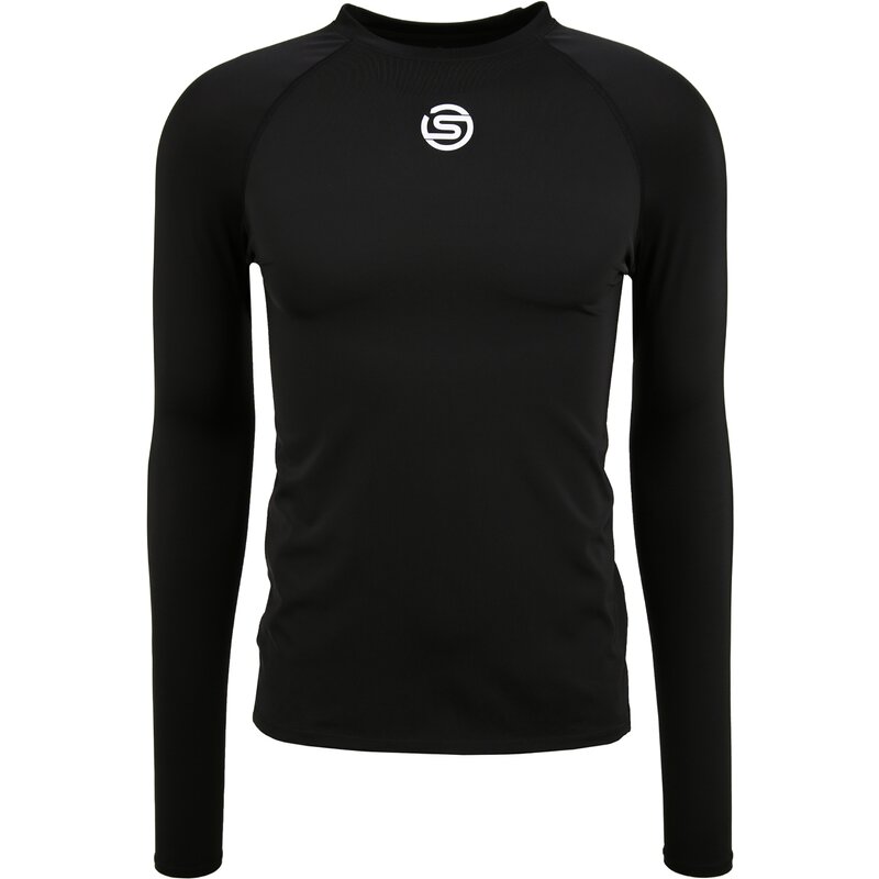 

Рубашка компрессионная s1 длинный рукав Skins, черный