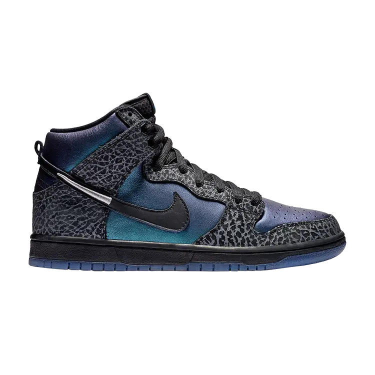 

Кроссовки Nike Black Sheep x Dunk High SB 'Black Hornet' Special Box, черный