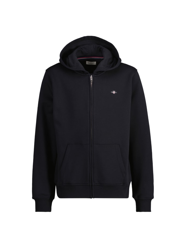 

Толстовка Gant Sweatjacke, черный