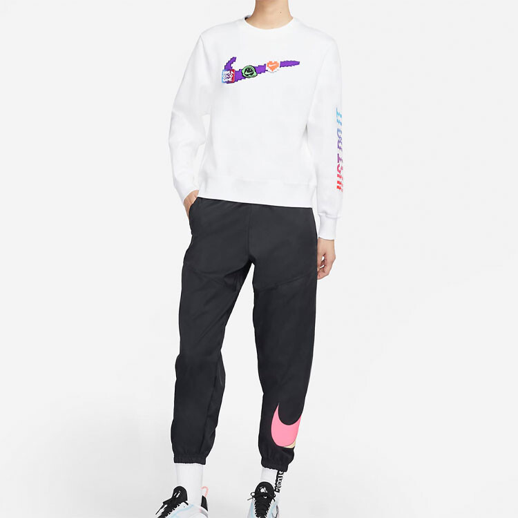Толстовка женская белая Nike — фото 4