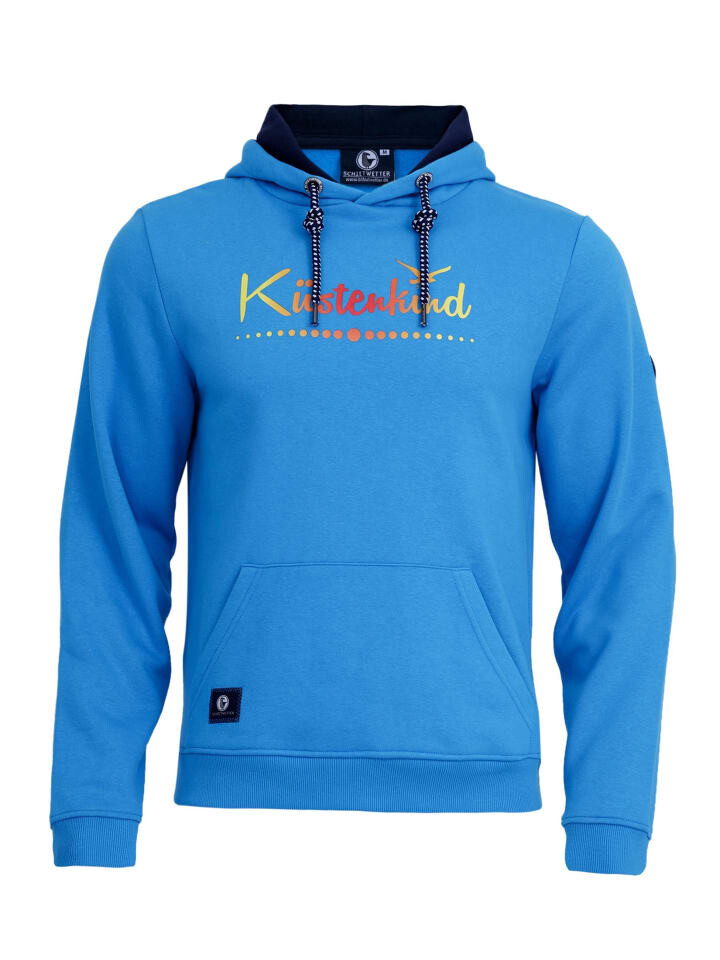 

Толстовка SCHIETWETTER Hoodie Küstenkind, цвет azuro-yellow