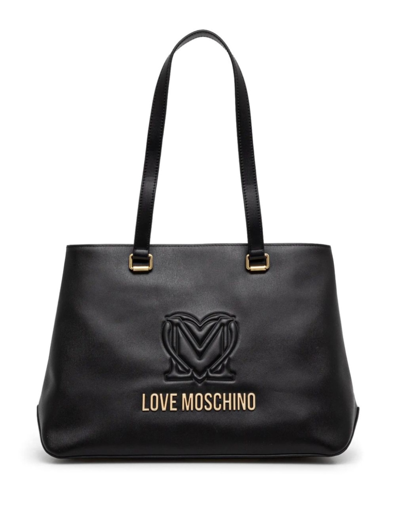 

Сумка-тоут с логотипом Love Moschino, черный