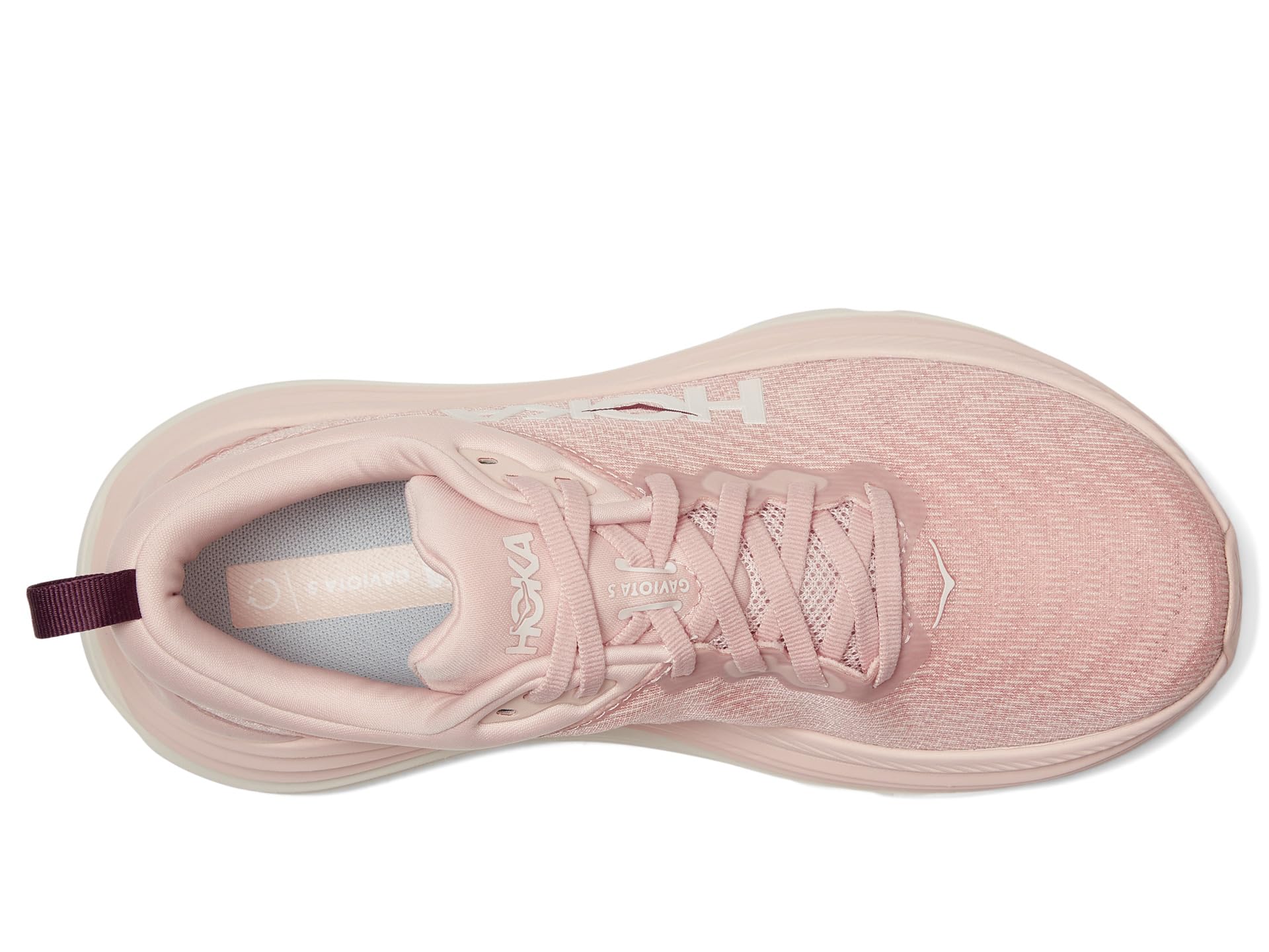 Кроссовки Hoka Gaviota 5, цвет Rose Latte/Rose Cream — фото 2