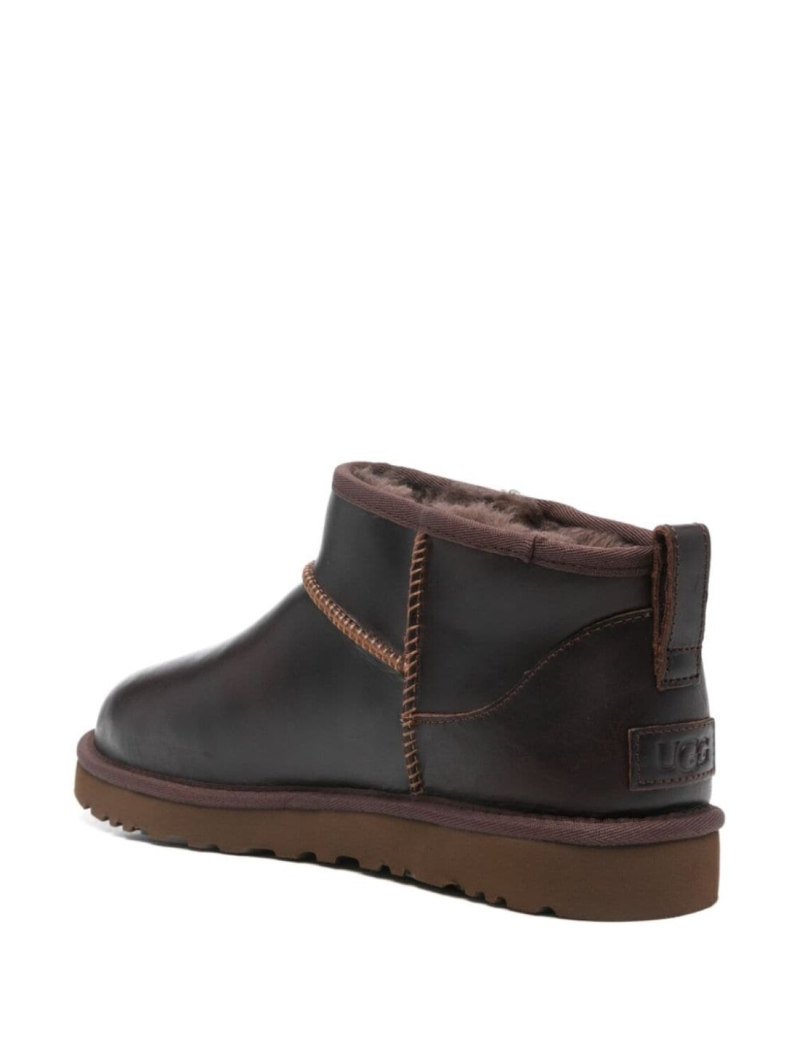 Мужские ботинки UGG классические без застежки, коричневый — фото 3