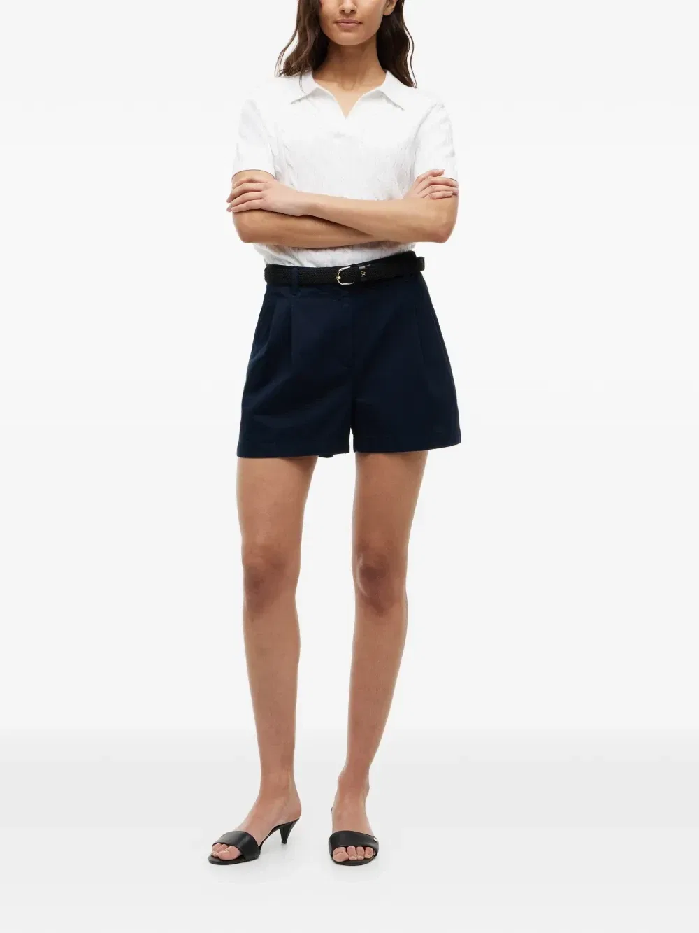 Шорты-клеш Tommy Hilfiger, синий — фото 2