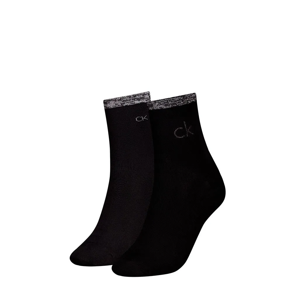 

Носки Calvin Klein 701229680 short 2 units, черный