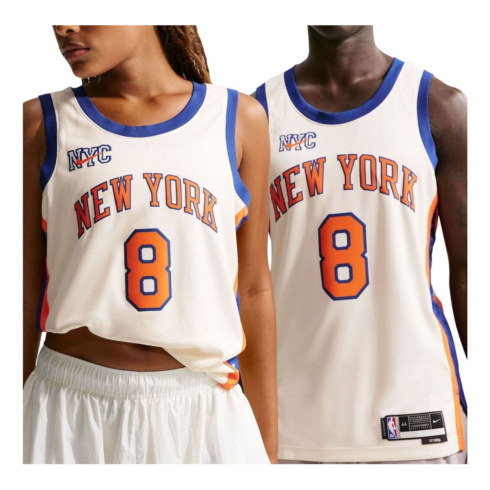 

Джерси Nike OG Anunoby New York Knicks City Edition NBA Swingman 'Natural'