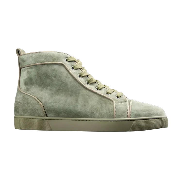 

Кроссовки Christian Louboutin Louis Orlato Flat Calf 'Green Pepper', зеленый