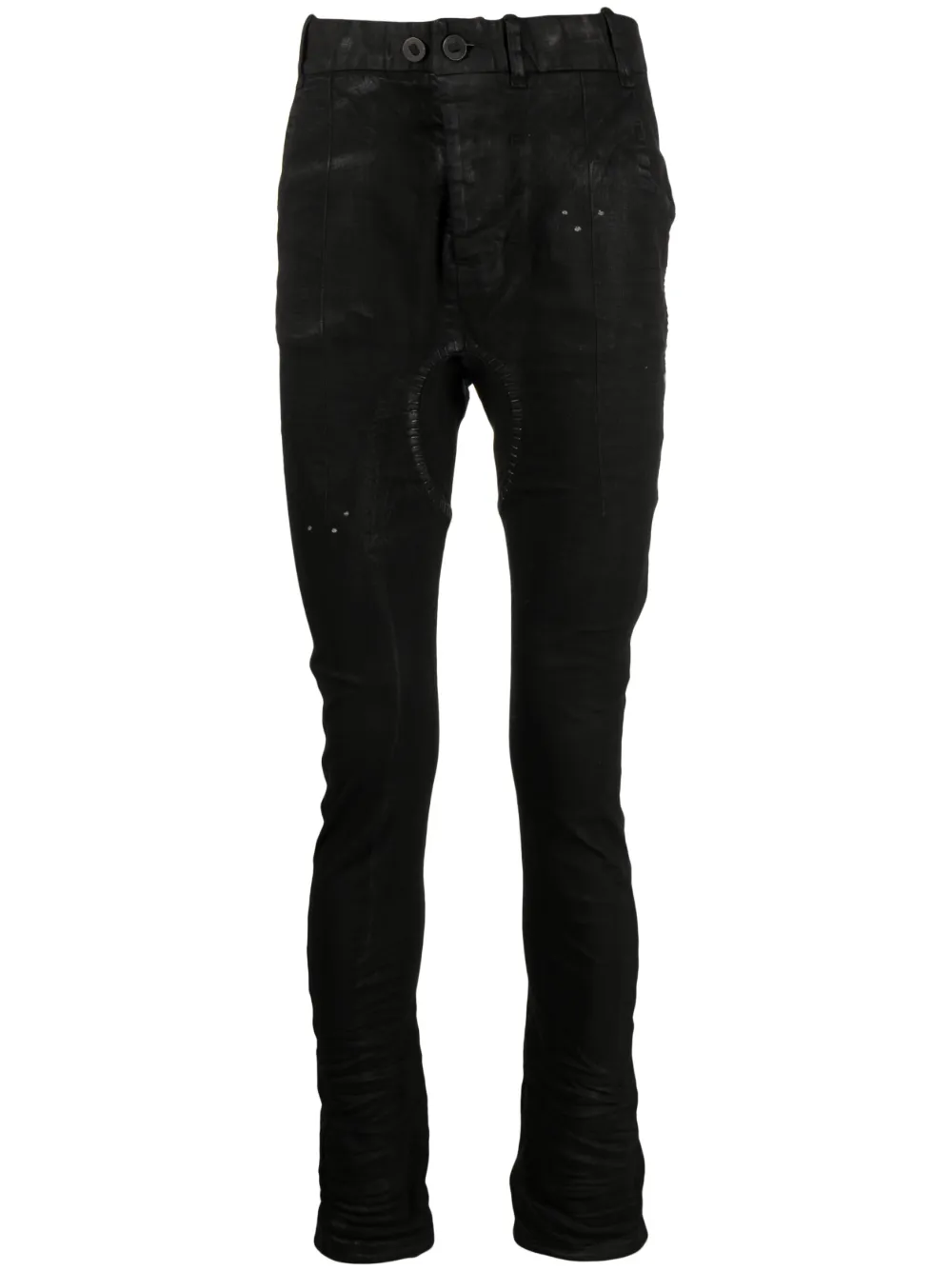 

Джинсы скинни Boris Bidjan Saberi, черный