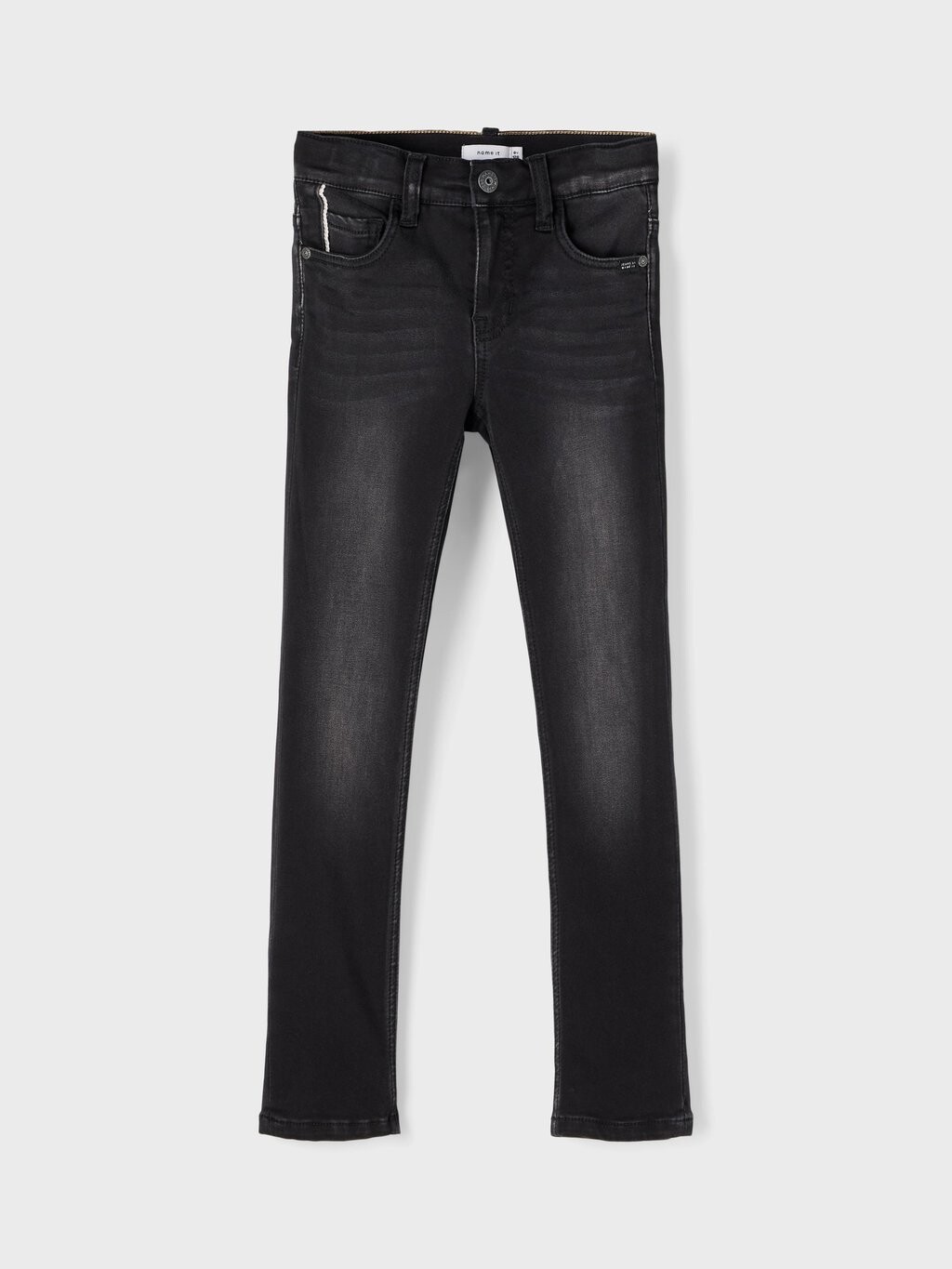 Джинсы Skinny Fit NKMTHEO PANT Name it, цвет black denim — фото 3