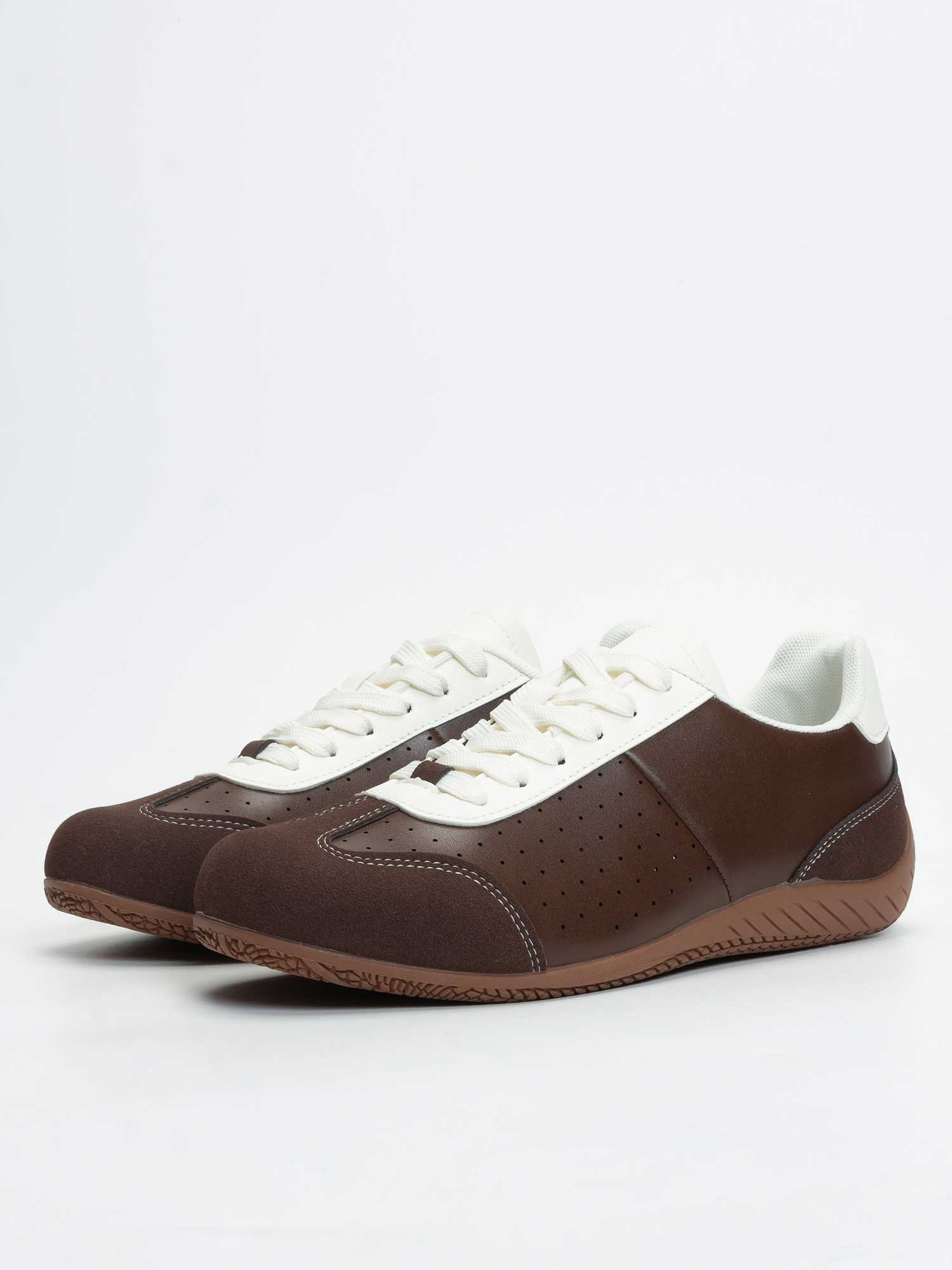 Кроссовки для вождения на плоской подошве SVEC SELECT, Dark Brown