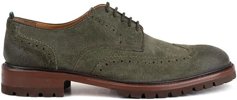 Мужские туфли Astor Lug Sole с крыльями MILWAUKEE BOOT CO., темно-коричневый