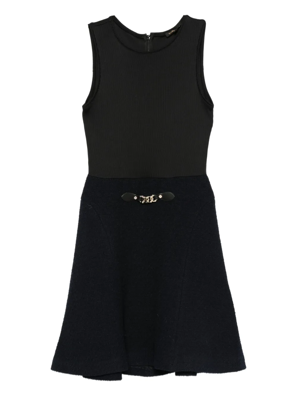 

Платье мини с цепочкой Maje, синий