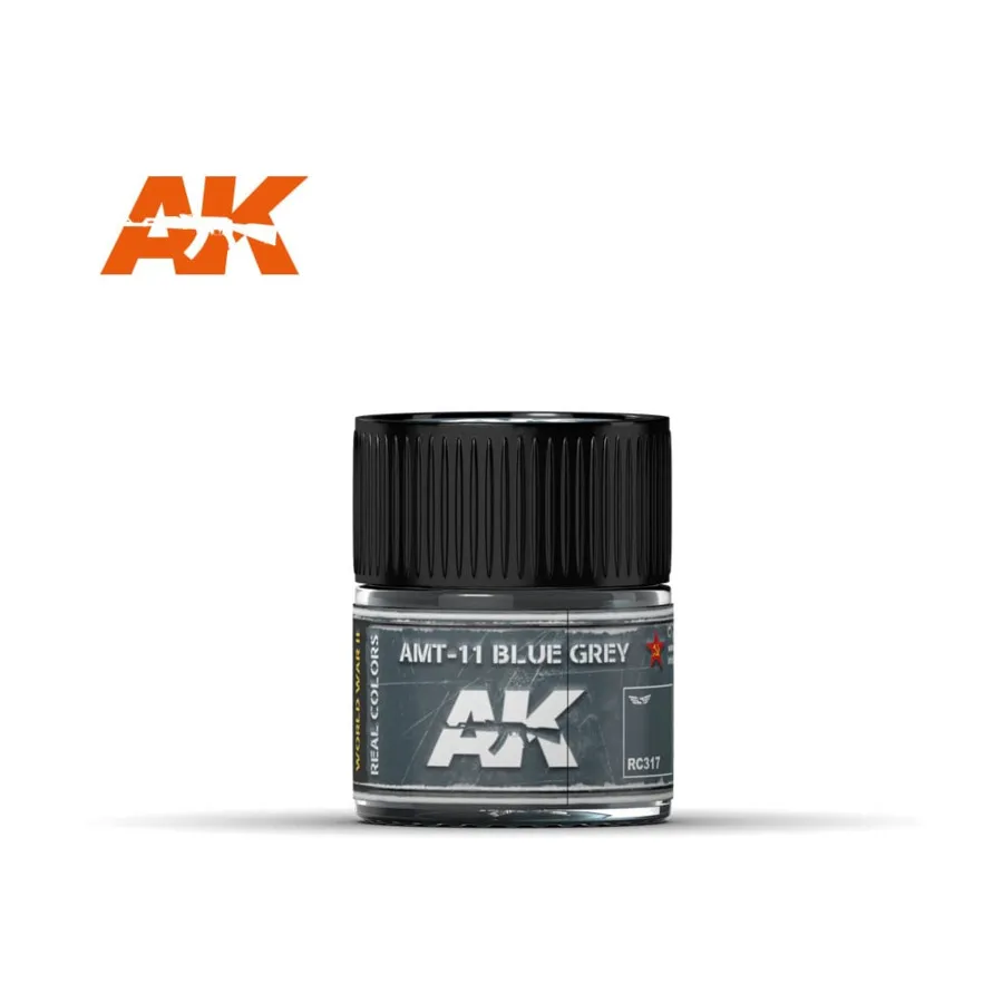 

АМТ-11 Синий Серый, Paint - Real Color (AK-Interactive)